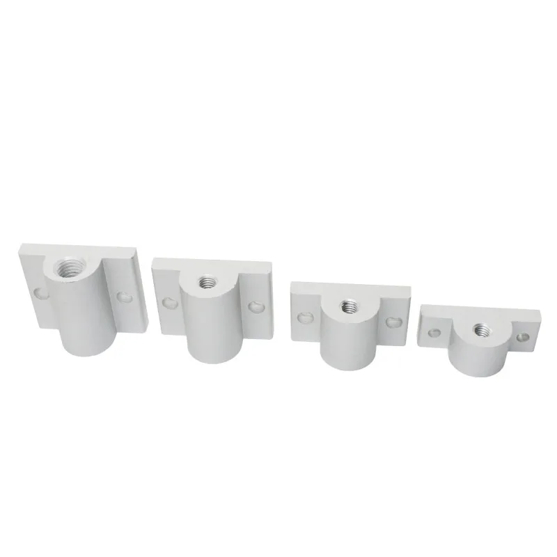 Caster Foot Cup Universal 2020 3030 4040 4545 Aluminum profile Universal Wheel Fixing Piece Hoof Foot Connector Connection Block