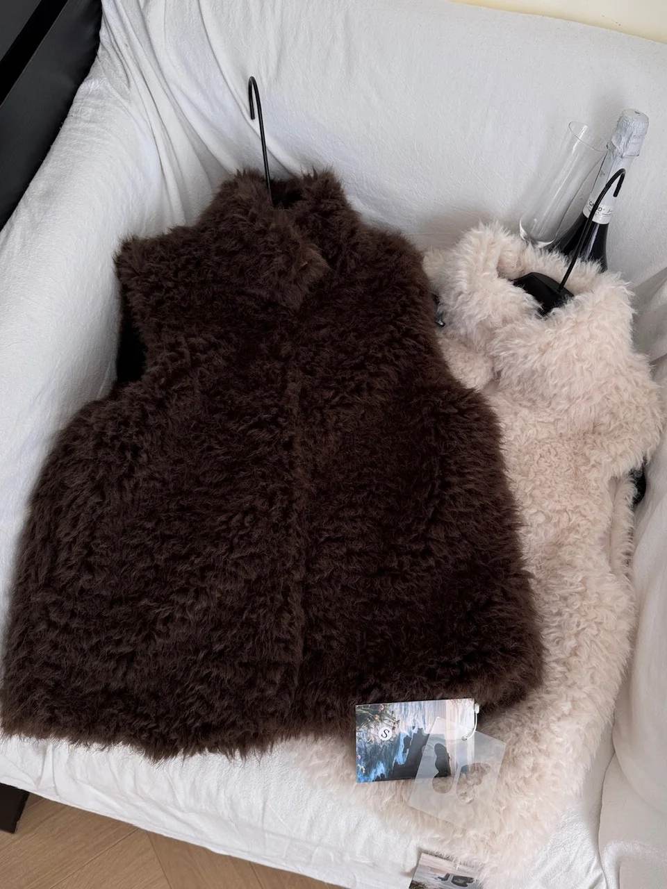 

Зимний модный жилет из верблюжьего меха большого размера, теплый бархатный джет, женский жилет из полиэфирного волокна