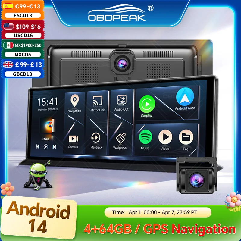 K60 Pro Rearview Dv…