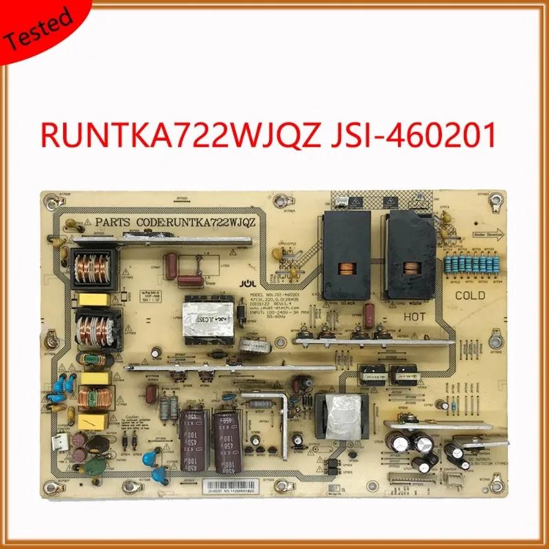 

RUNTKA722WJQZ JSI-460201 Power Supply Board Professional Equipment Original Power Card For Sharp TV