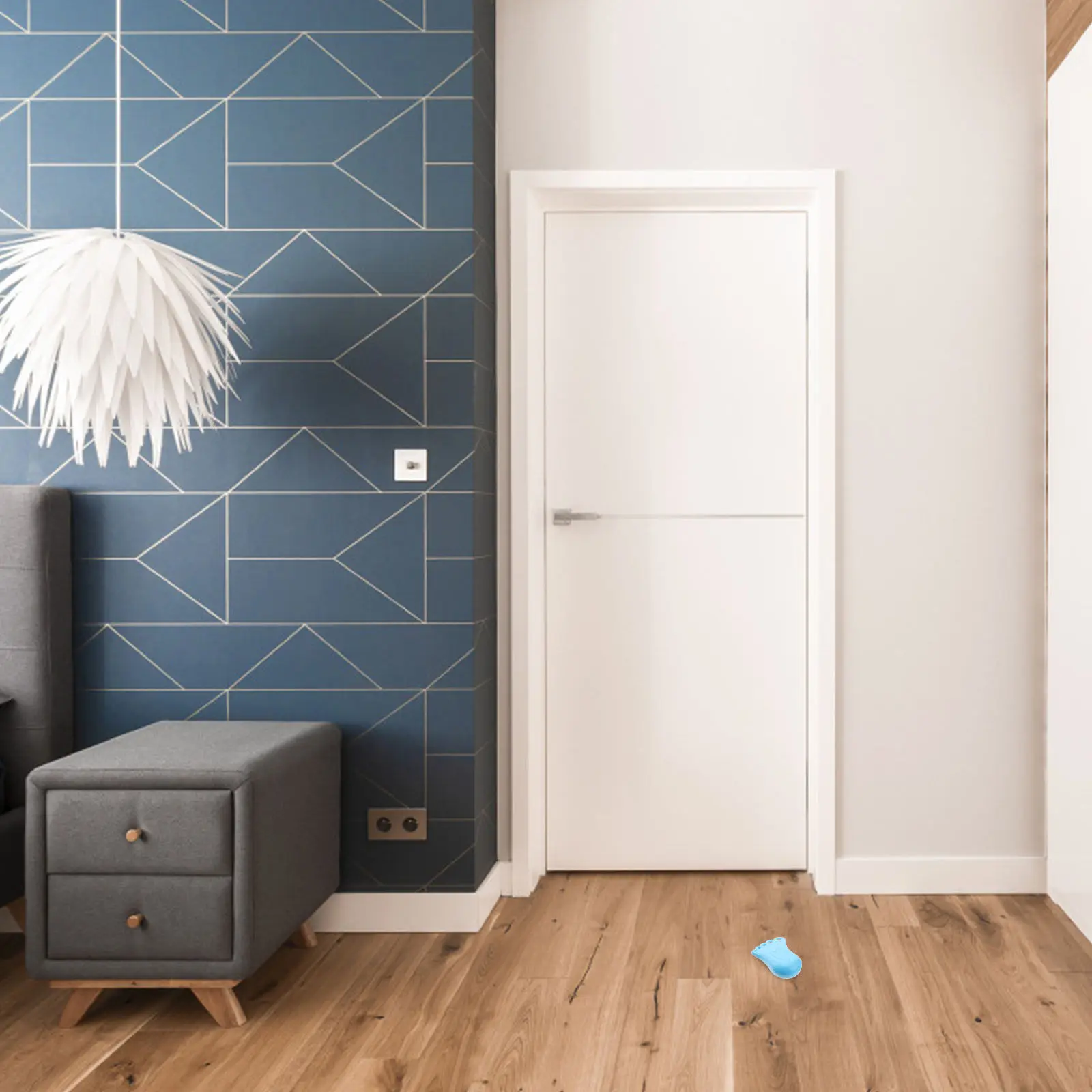 

Защитный ограничитель для двери в форме лодыжки из силиконовой резины, предотвращающий защемление пальцев, для кухни, ванной, спальни