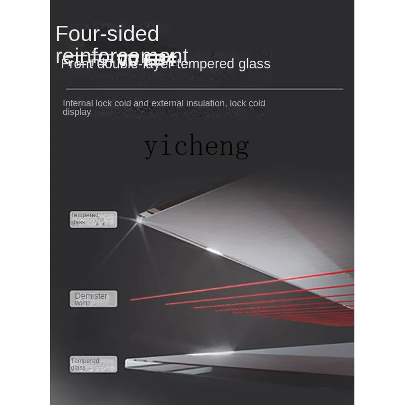 Cake Counter Refrigerated Display Cabinet Commercial Fruit Cooked Dessert Mousse Fresh Cabinet