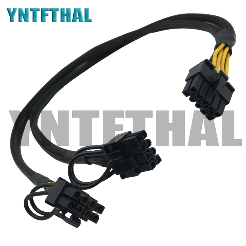 NEW 10-pin To PCI-E 8-pin(6+2) +6-pin Cord T5820 GPU Card  Cable Connector