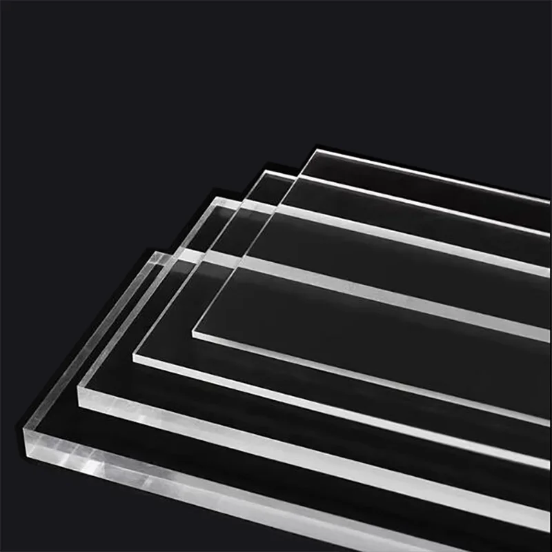 Clear Transparent Acrylic Plate Plexiglass PMMA Sheet 1mm 2mm 3mm 5mm 8mm 10mm
