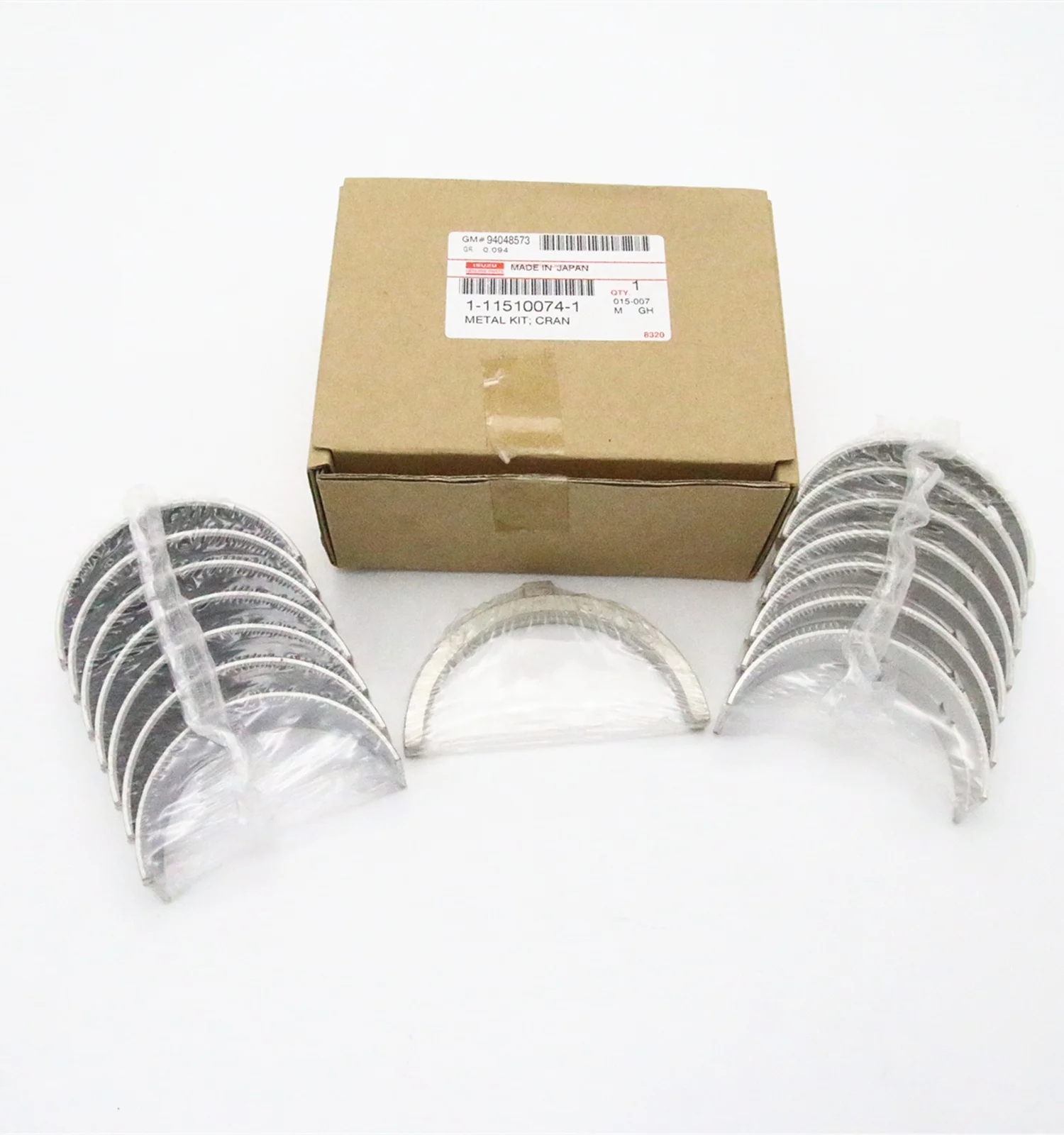 Genuine 6BD1 6BG1 FRD FRR 1-11510074-1 1115100741 Engine Metal Kit Main Crankshaft Bearing