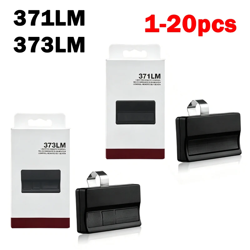 1-20pcs LiftMaster 371LM 373LM Remote Contro For Electrlc Gate 315MHz LiftMaster 371 373 LM Garage Door Remote key Transmitter