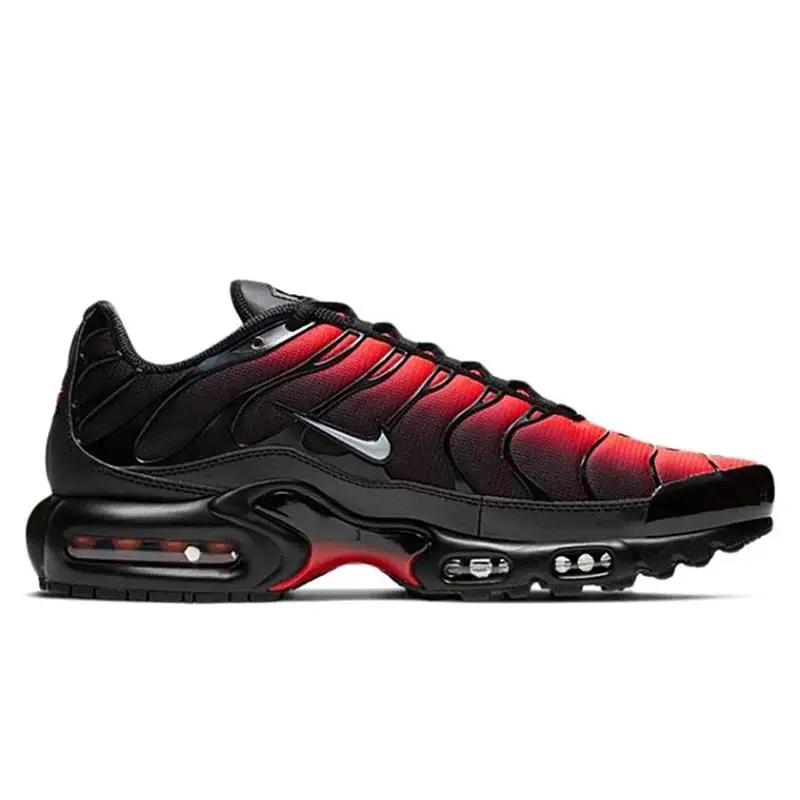 Nike-zapatillas de deporte Air Max Plus TN Ultra Triple para hombre y mujer, zapatos de correr transpirables, versátiles y simples, color negro,