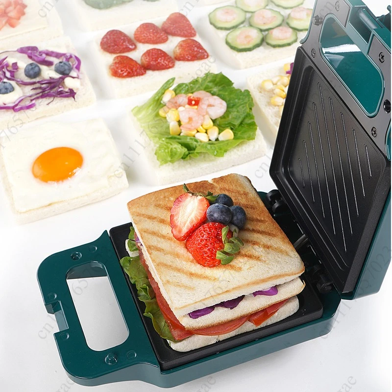 Bread sandwich machine, mini light waffle pancake, breakfast machine, egg and egg frying pan, pressure toaster, grill, oven