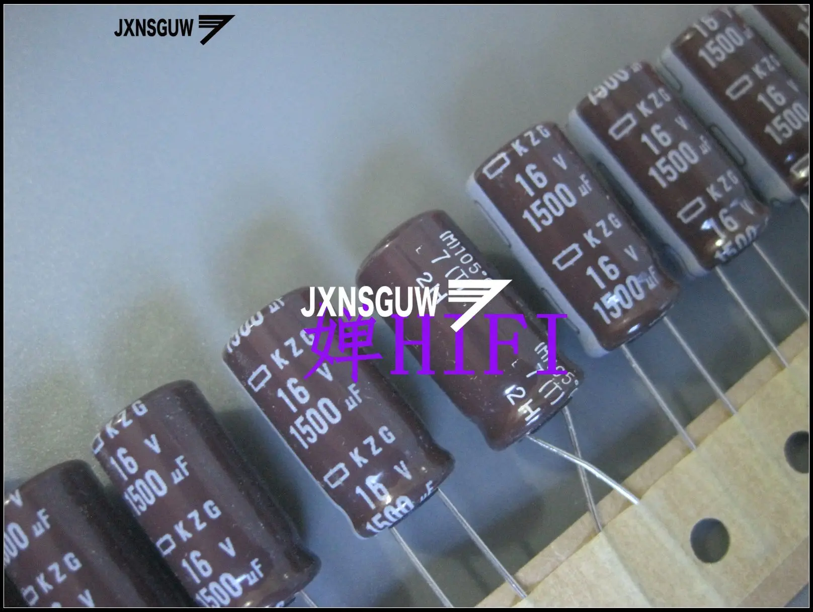 20PCS NIPPON KZG 16V1500UF 10X20MM NCC Aluminum electrolytic capacitor 1500UF/16V CHEMI-CON 105 degrees 1500uF 16V