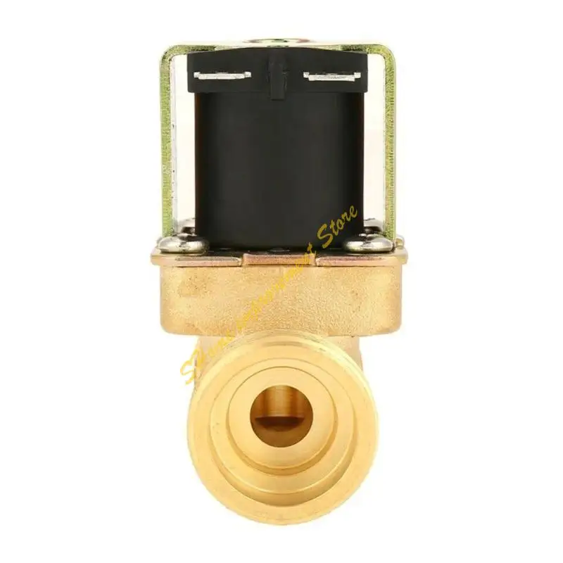 Электромагнитный клапан AC220V DC12V 24V DN15 Brass Electric Solenoid Normally Closed D7WA Пневматика — деталь 4