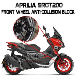 For Aprilia SRGT200 SR GT 200 Motorcycle Front Wheel Fork Slider Anti-Collision Pad Anti Fall Protection Cup Suitable