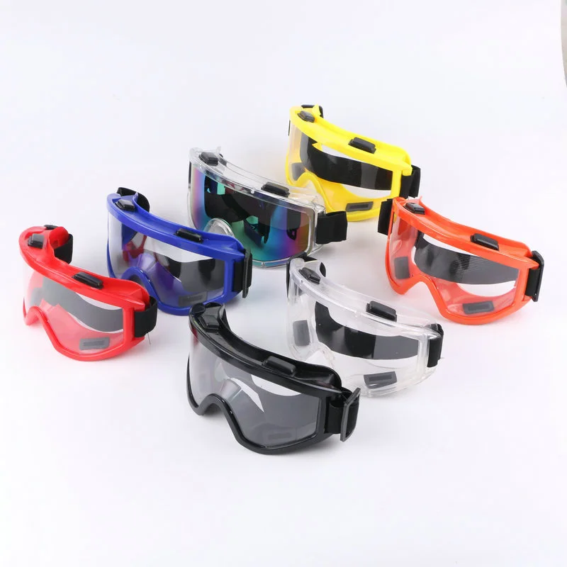 PC Ski Goggles Transparent Windproof Motorcycle Goggles Cycling Goggles Hd Anti-Fog Snow Goggles Outdoor Sports Ski Glasses