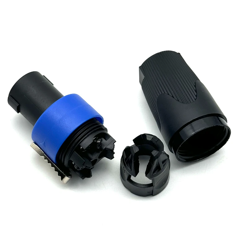 1pcsSpeakon 4 Pole Plug Speaker Powercon connector Male Professional audio power plug