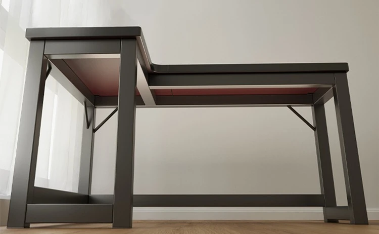 Escritorio doble para computadora, mesa de deportes electrónicos de escritorio, hogar, oficina, banco de trabajo