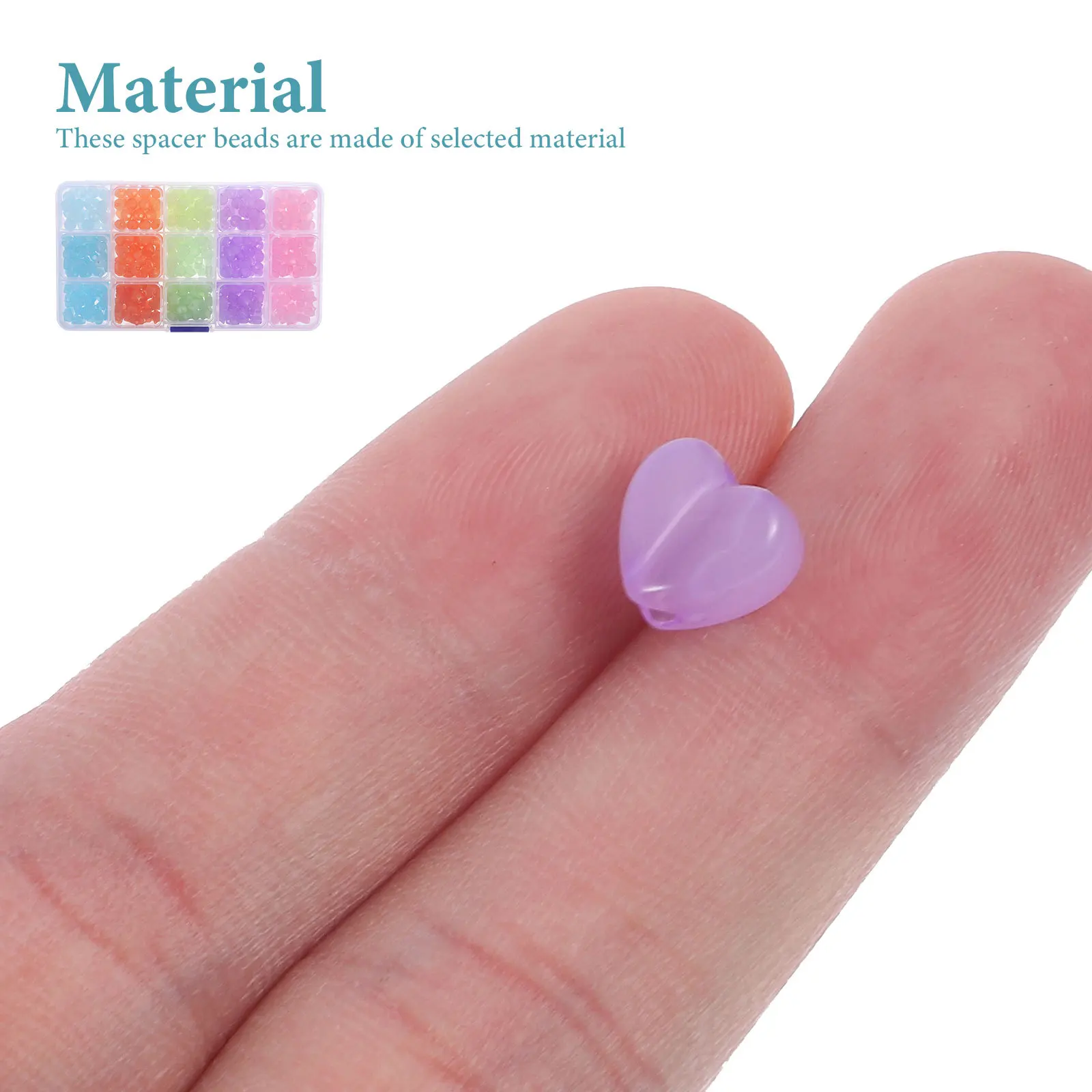 

1 Box Spacer Beads Jewelry Making Chic Small Spacer Beads for Bracelets Necklaces DIY Crafts Accessories DIY Supply