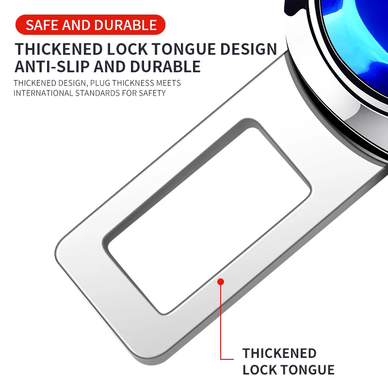 موسع حزام مقعد السيارة لـ VOYAH - محول توصيل تمديد بإبزيم أمان من سبائك الكروم لمحافظ الحالم المجاني #6