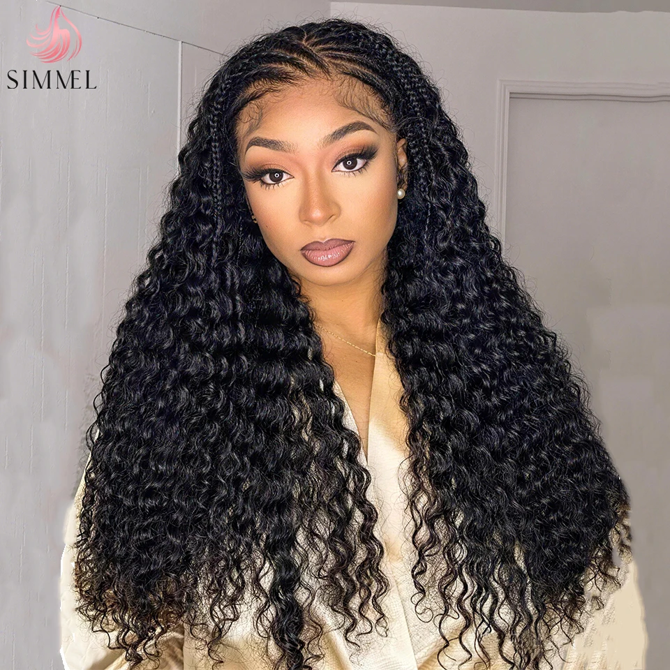 

Spiral Curls Wig Human Hair 13x6 Lace Frontal Wigs 250 Density SDD Burmese Curly Lace Front Wigs Pre Plucked Brazilian Hair