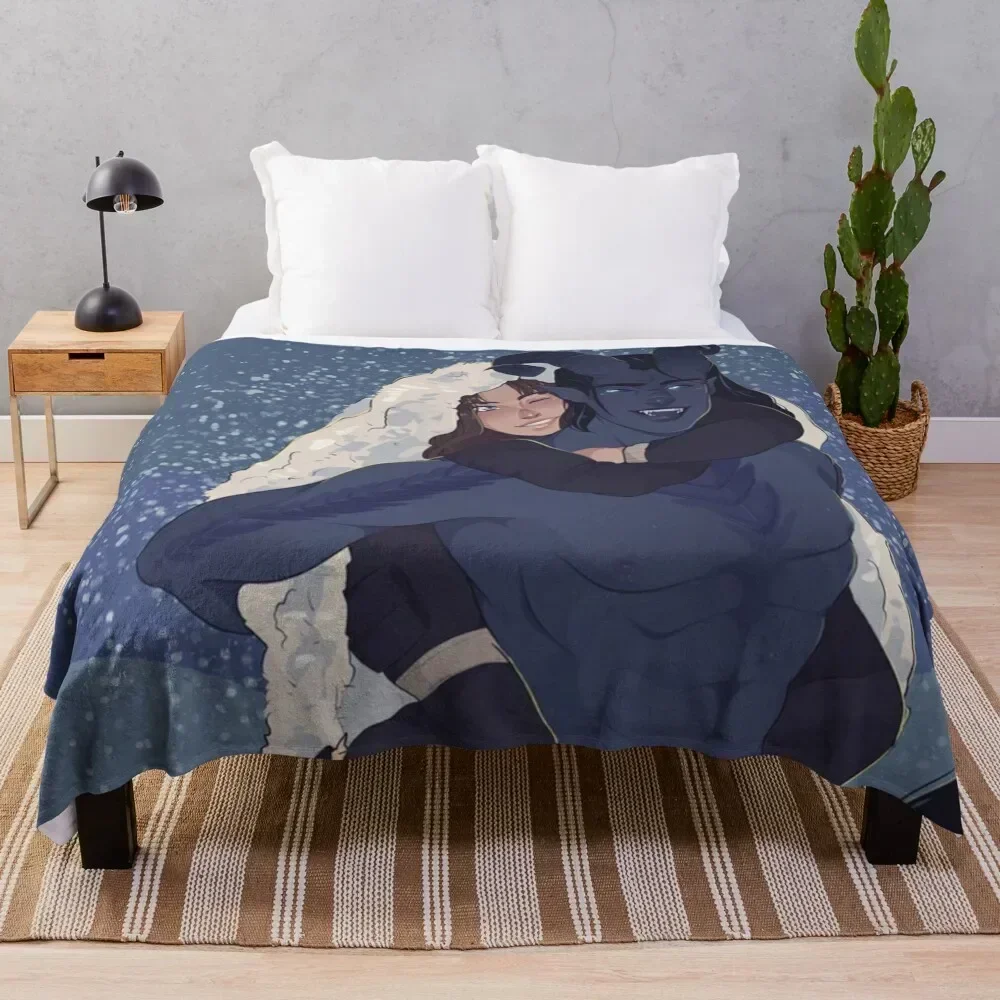 

Ice Planet Barbarians Throw Blanket Summer Cool Breathable Blanket for Sleeping