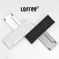 Lofree Flow Low Profile Mechanical Keyboard Wireless Dual-mode 84/100Keys Customized Kailh Switch Gasket Keypad for Laptop IPad