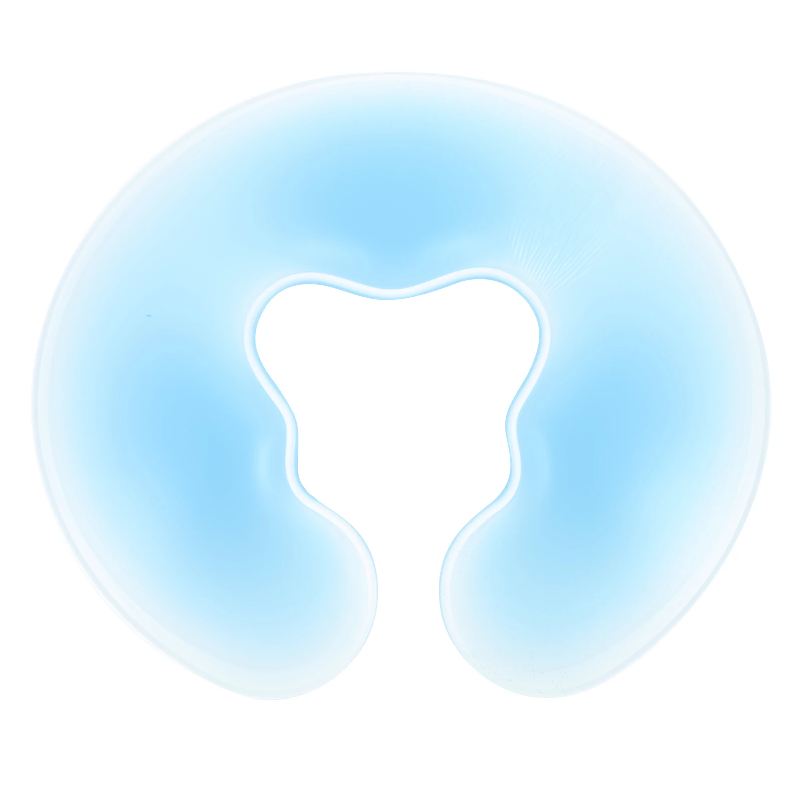 

Silicone Face Shape Spa Salon Pillows Soft Gel Cushion for Face Spa Pillow Silicone Pillow Massage Treatment Pad
