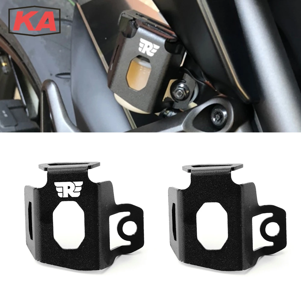 For Royal Enfield Interceptor 650 CNC Modified Moto Rear Brake Fluid Reservoir Guard Cover Cap Protector Motorcycle Accessories