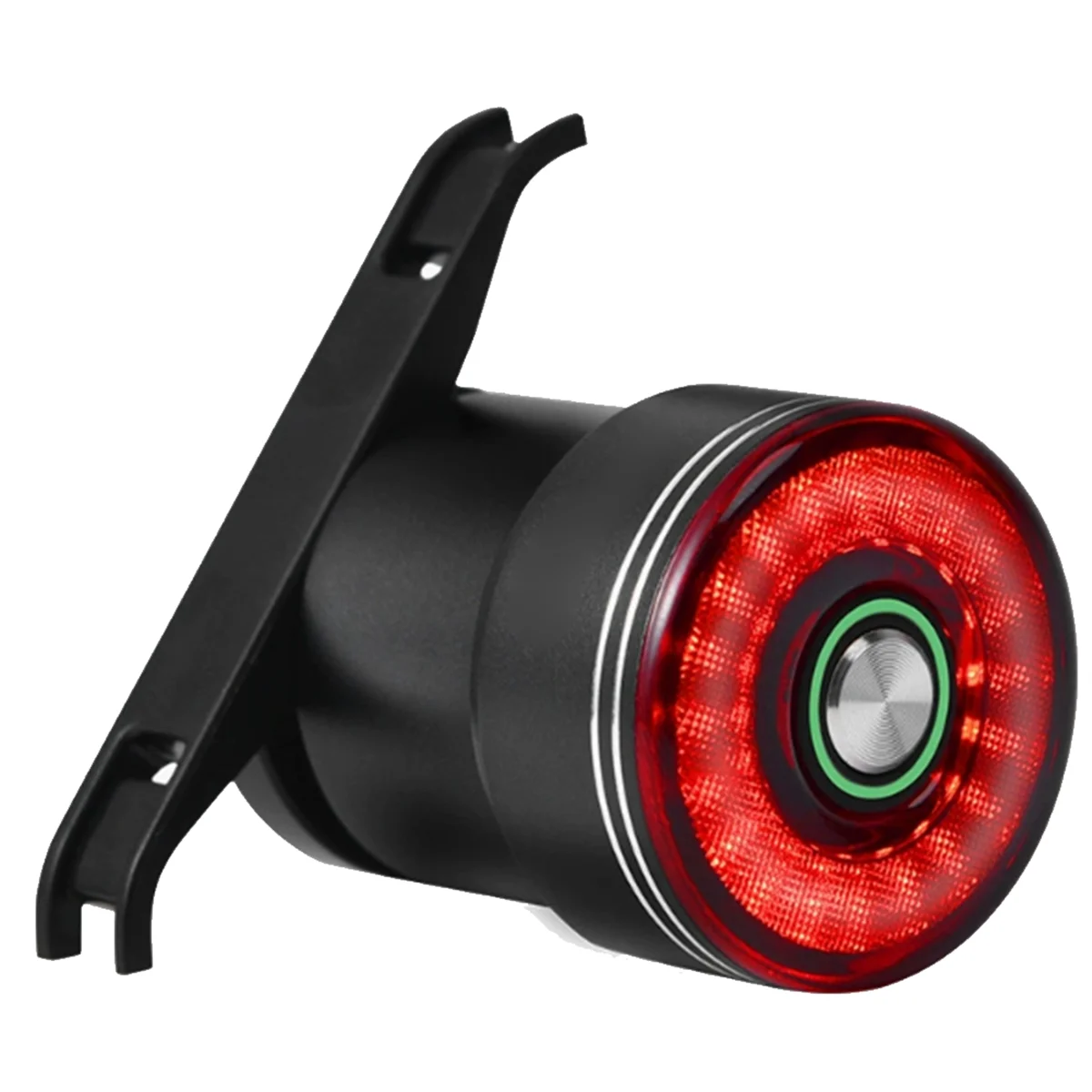 

ABQR Brake Induction Bicycle Tail Light Bike Seatpost Saddle Rear Light Waterproof USB Charging Cycling Taillight