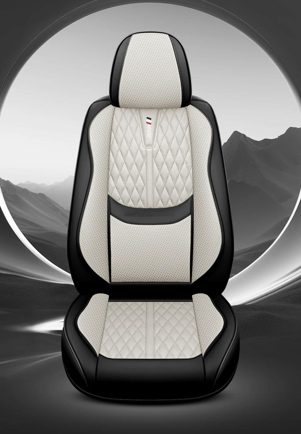 2025 Hochwertige Nappa-Leder Luxus-Autositzbezüge für Toyota Aygo Hilux Jetour X70 Plus Ford Mondeo MK5 Innenausstattung – Detail 1