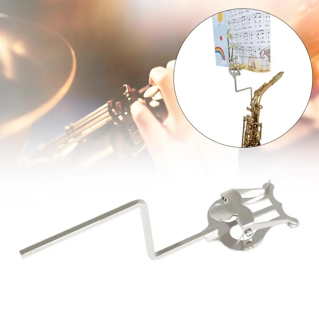 Alto Saxophone Saxo Lyre Instrument Accessories Clamp Stand for Alto Saxophone Clip