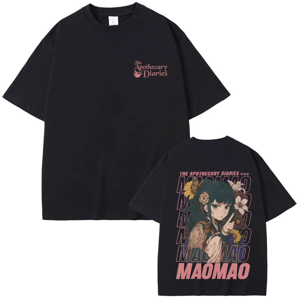 Anime The Apothecary Diaries Maomao Graphic T-shirt Men Women Clothing Fashion Trend Tshirt Unsiex Fashion Oversized Streetwear