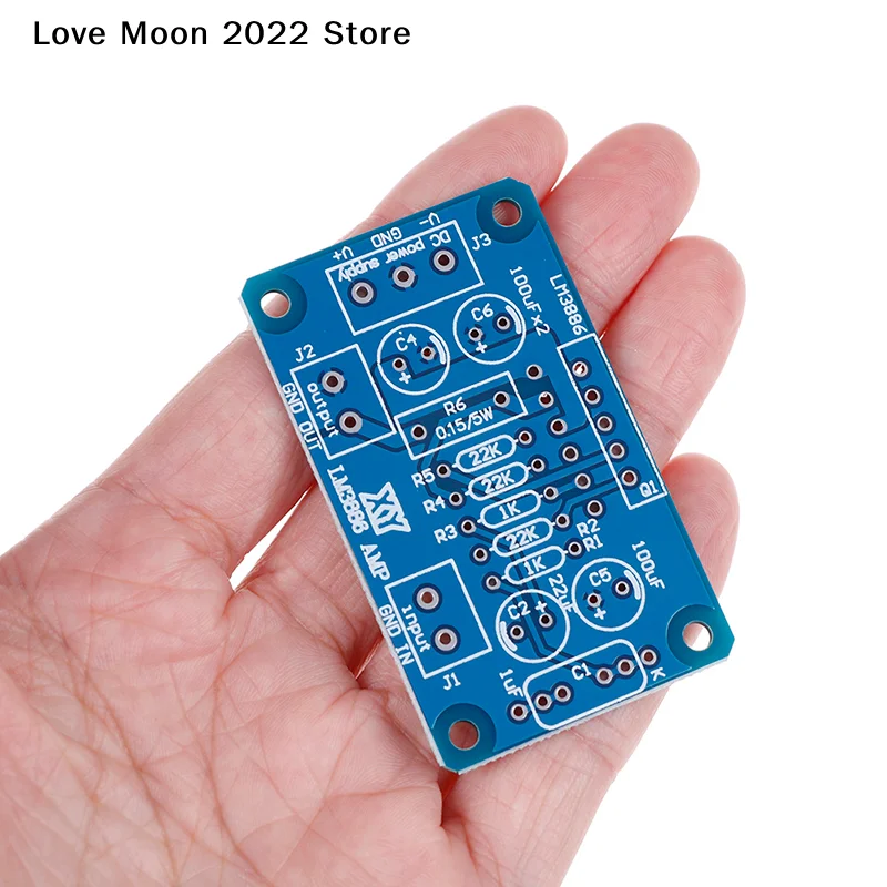 

(Только печатная плата без компонентов) 1 шт. DC + 20-28 В 68 Вт LM3886 TF HIFI плата усилителя мощности PCB параллельная голая плата запасные части для ремонта