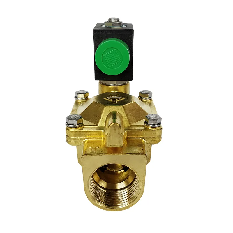 

ODE solenoid valve 21W4KV250 brass pilot operated, control liquid, gas
