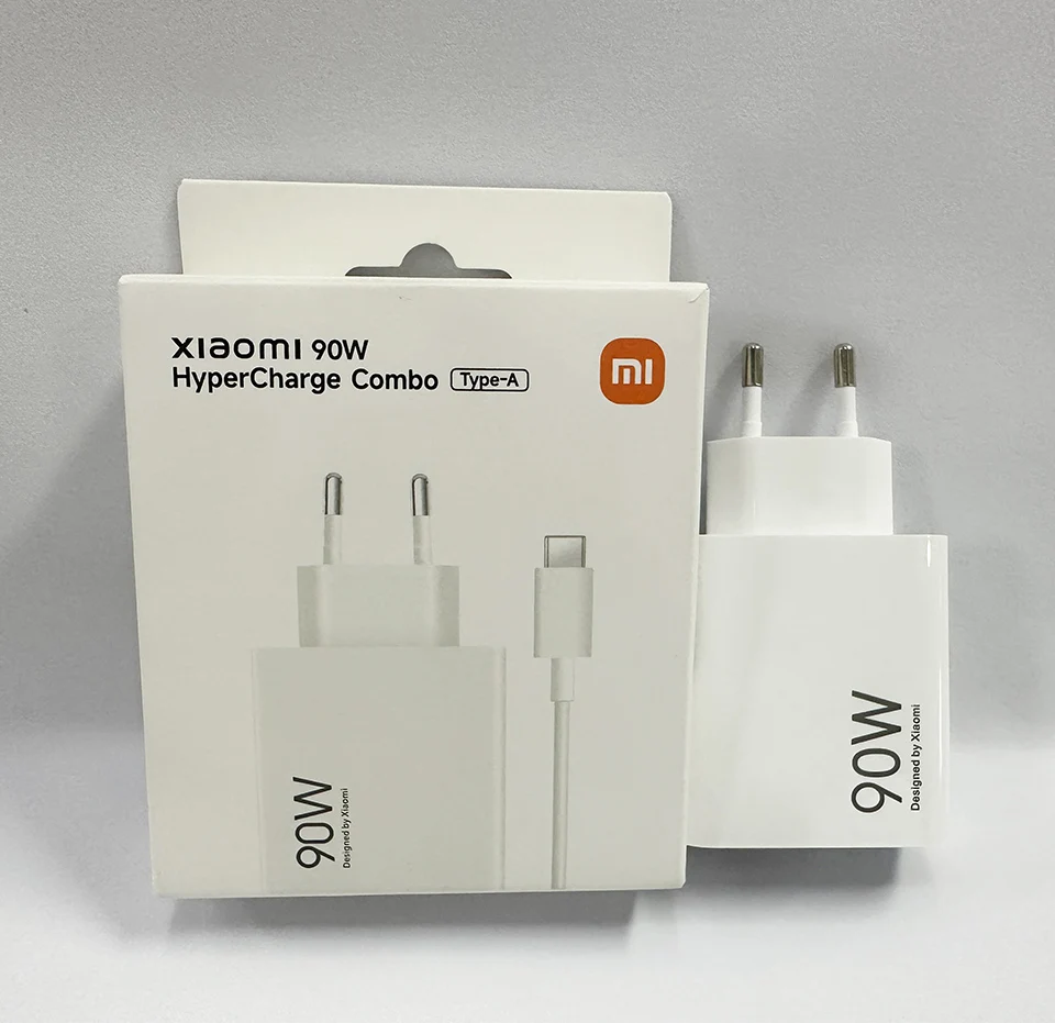 Xiaomi Mi Charger 90w Fast Charging Turbocharger 90 W Xiao Mi 15T Ultra 14 13 Ultra 12 Poco X5 Pro F7 Pad 7 Redmi Type C Cable - náhled 2