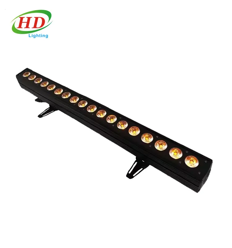 

18x18W 6in1 RGBWAUV LED Matrix Light Aluminum Body DJ Bar Spotlights with DMX512 Control Mode for Garden Stage Lighting