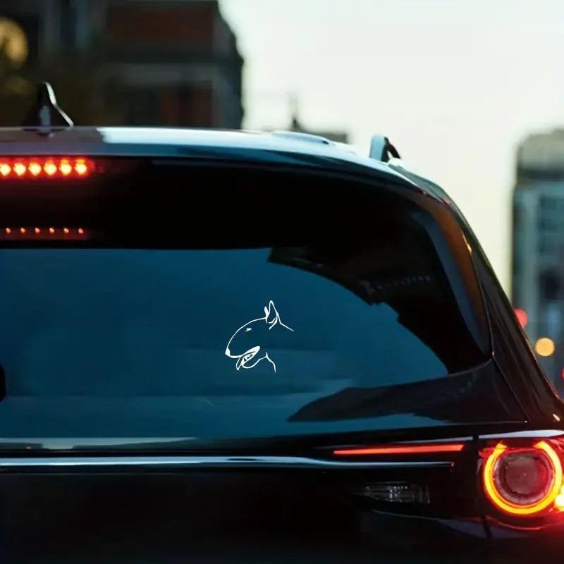 ملصق سيارة من الفينيل بول جحر، 13 سم × 5.51 بوصة، ملصق حيوان كرتوني لطيف، لاصق متين لتزيين السيارة #3