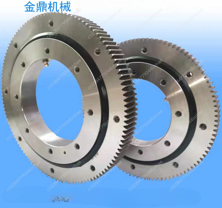 Slewing Bearing Rotary Bearing Turntable Gear Robotic Arm Bearing Small Crane Slewing Support