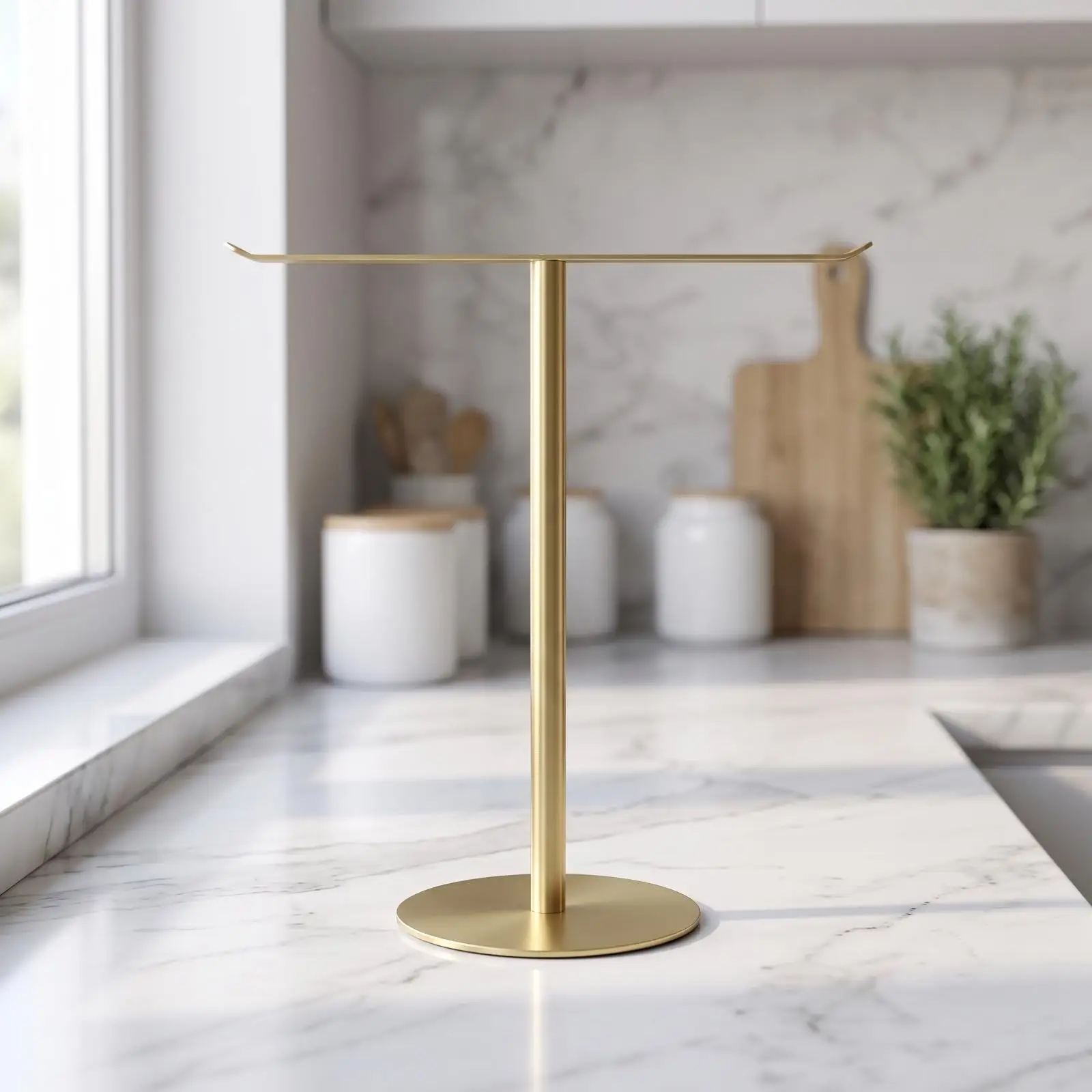 Bathroom Tissue Holder Stable Bathroom Tissue Holder with Weighted Base Compact