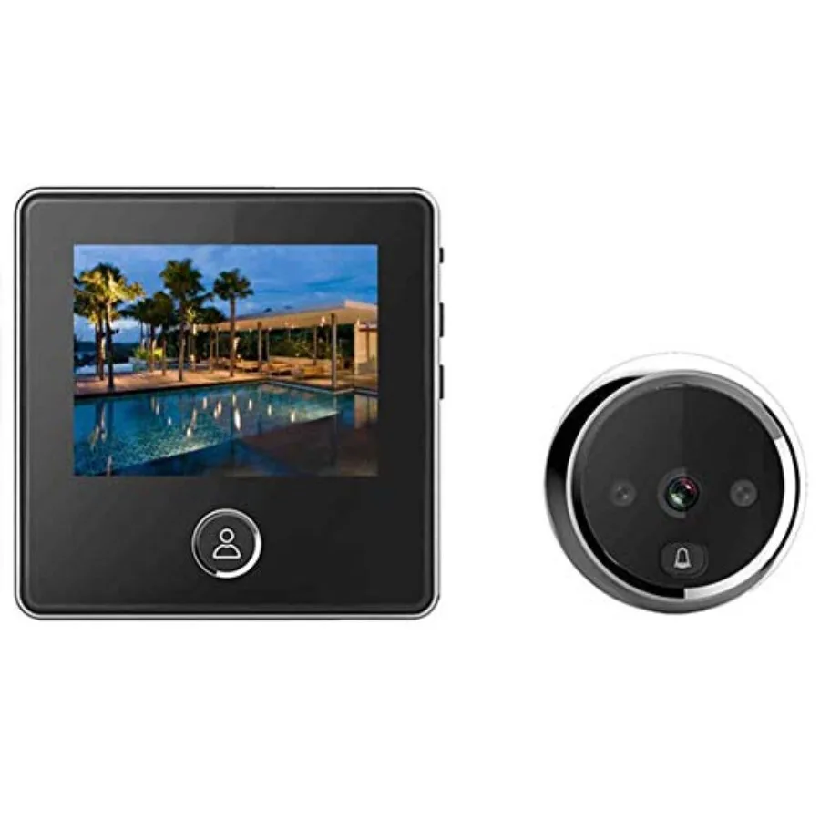

Video Door Viewer 1200mAh Build-in Lithium Battery Peephole viewer Build-in cyclic Storage Door Camera Outdoor Security Cam Doo