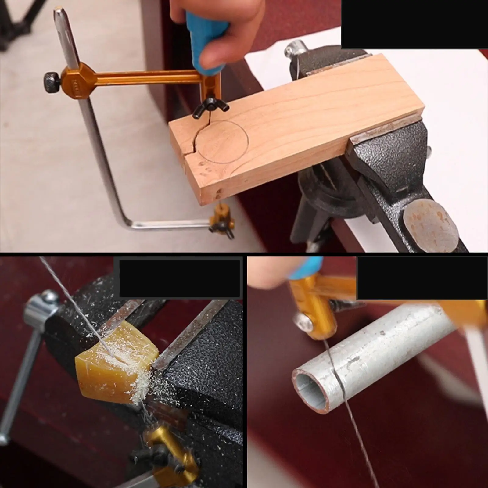 Adjustable Jewellery Saw, with Saw , Professional Jewelry Making Kit Hand Tools