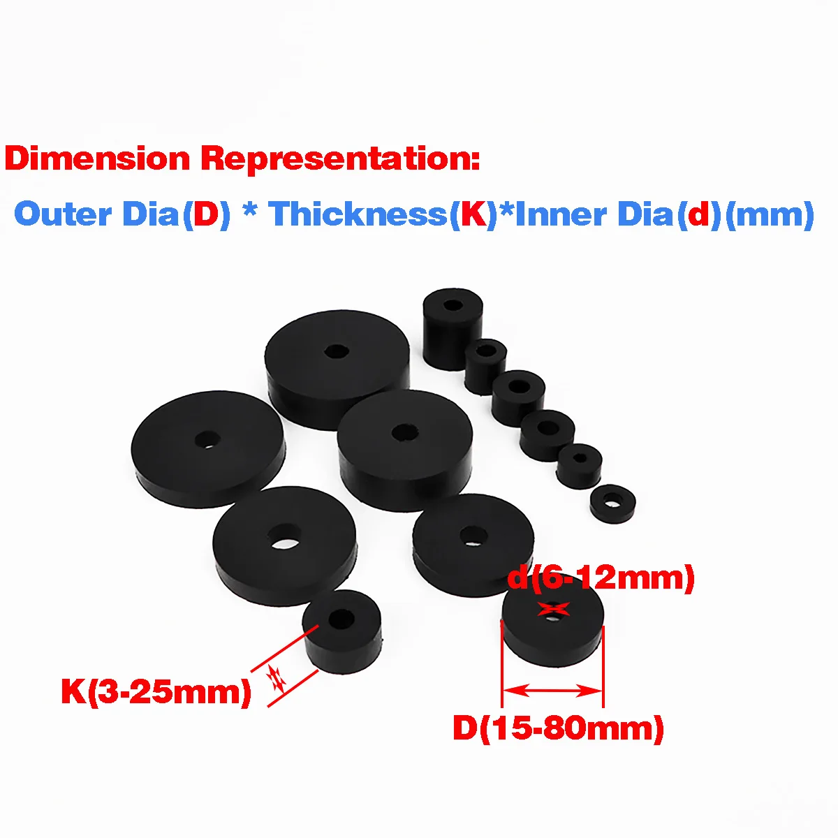 

Circular Rubber Damping Pad / Fan Coil Damping Washer / Rubber Damping Pad