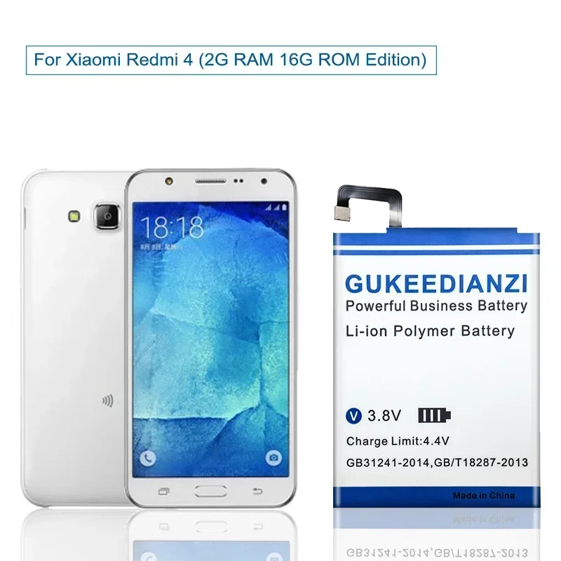 Full Capacity BN42 Mobile Phone Battery For Xiaomi Redmi 4 (2G RAM 16G ROM Edition) 6100mAh 