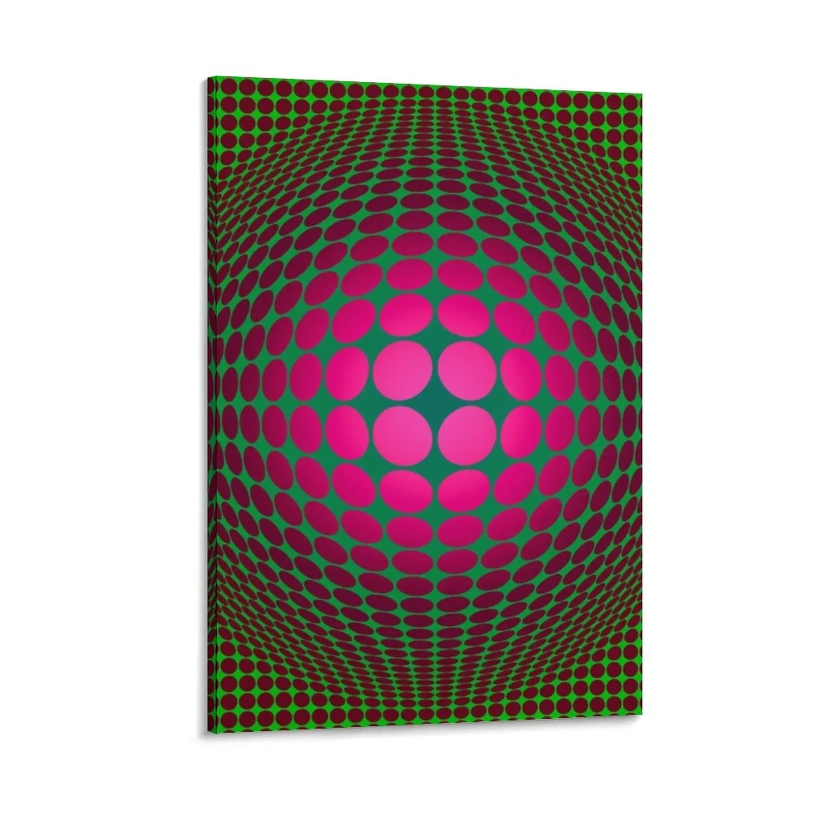 Victor Vasarely Homage 21 Canvas Painting wall decoration painting canvas wall art