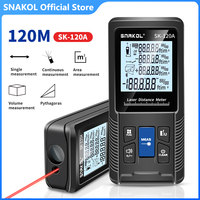 SNAKOL Distance Meter 40m/50m/70m/100m/120m Laser Rangefinder Tape Range Finder Measure Device Tools Digital Ruler Test Tool