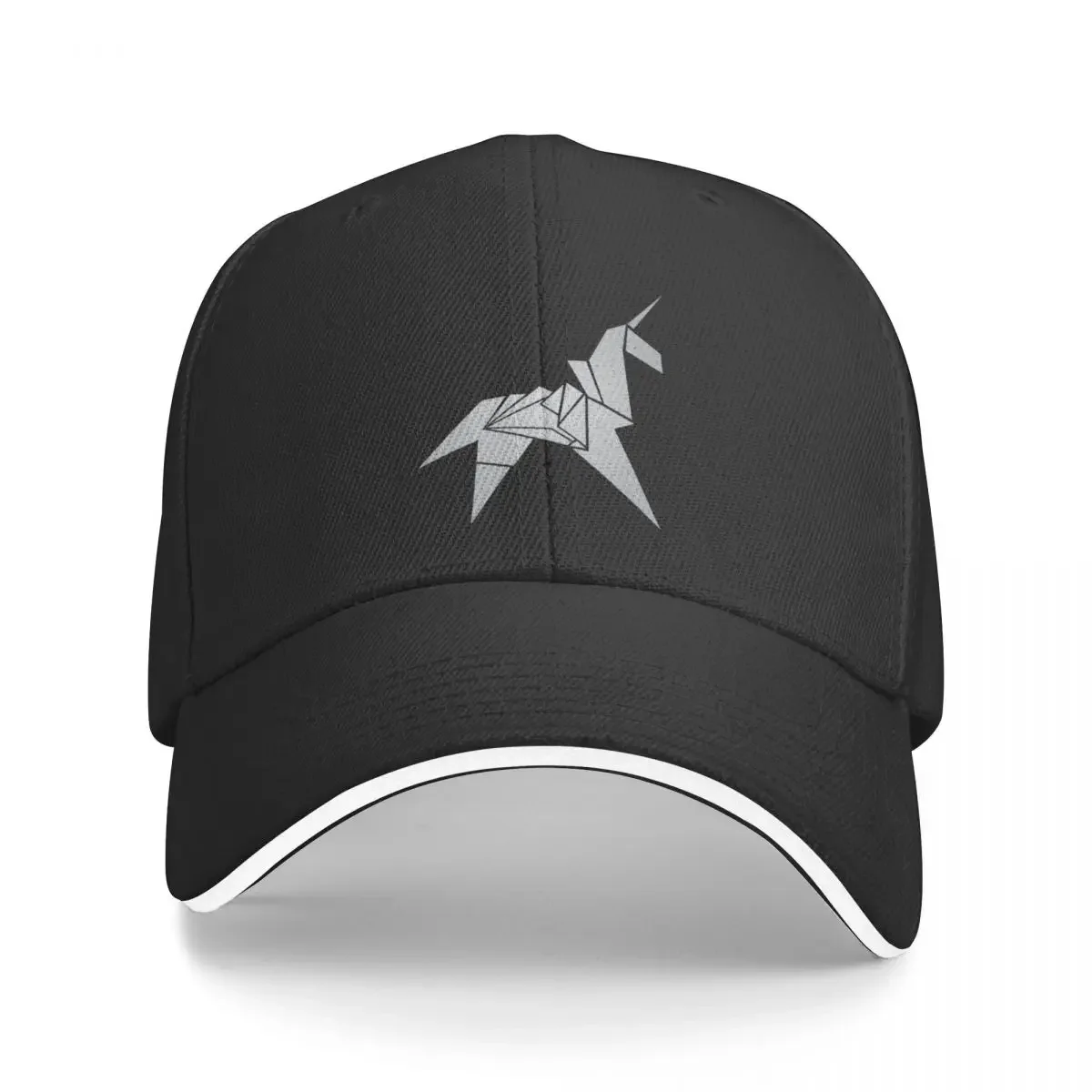 Origami Unicorn Replicant - Sliver Baseball Cap Kids Hat Beach Outing Hat Baseball Cap |-F-| Woman Hats Men's