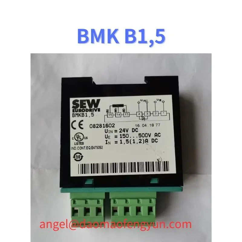 BMK B1,5 Used brake modules 08281602 test function OK