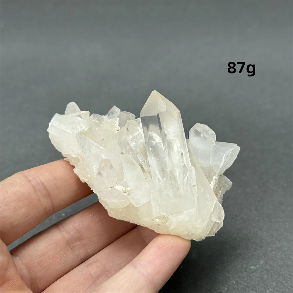 Natural Quartz White Crystal Mineral Specimen Crystal Cluster Reiki Healing Energy Meditation Home Feng Shui Decoration Gift