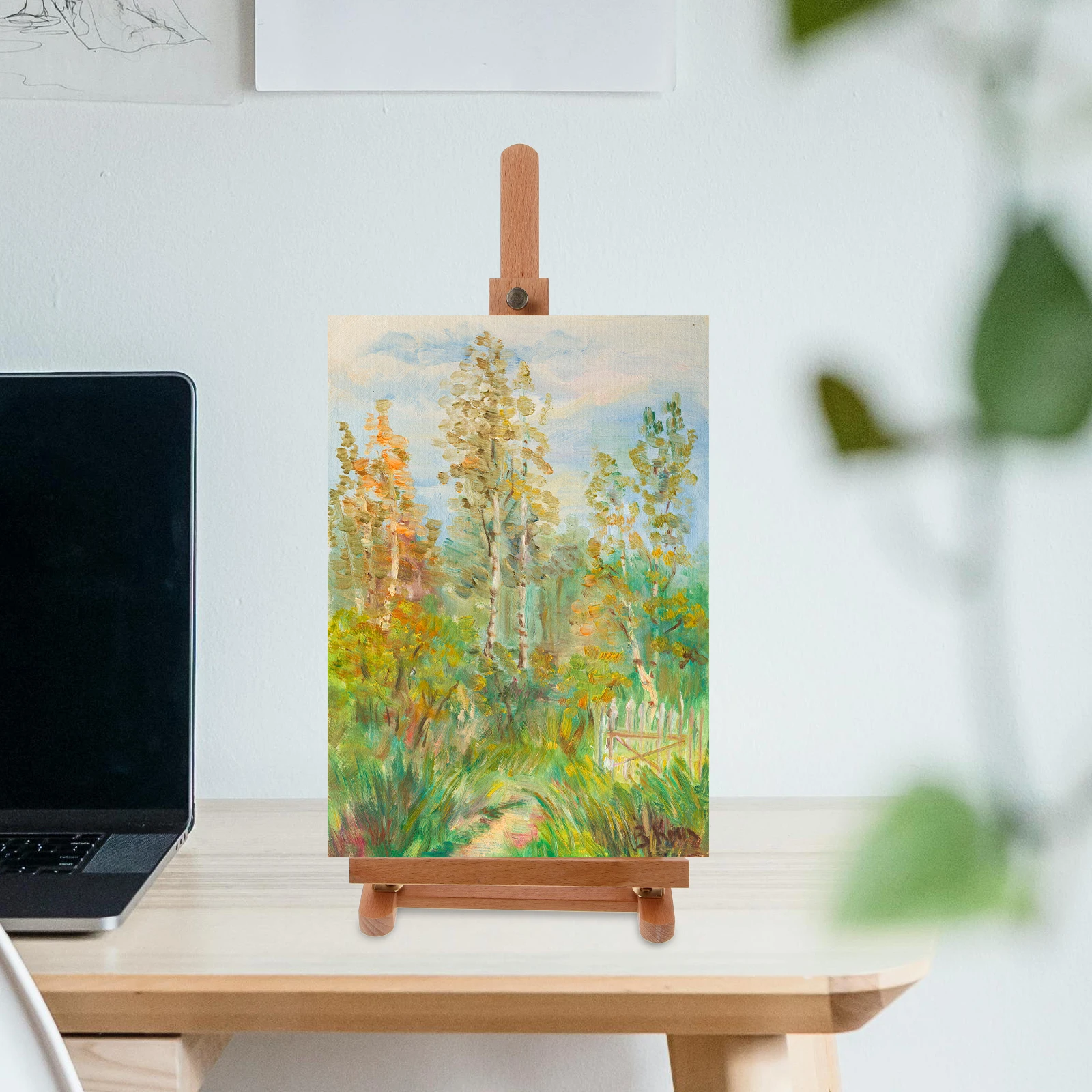 

Wooden Painting Easel Stand Floor Display Rack Art Canvas Stand Portable Sketching Easel Wedding Sign Poster Board Lightweight