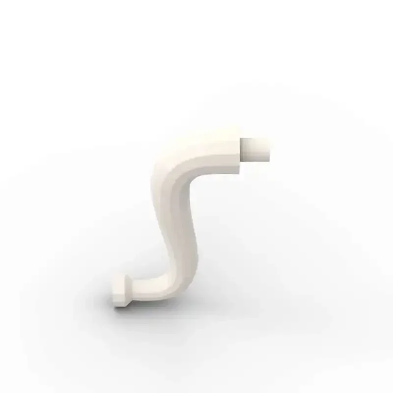MOC 10PCS 28959 43892 Elephant Tail Trunk With Bar Building Blocks Animal Body Bricks Particle Toys Children Birthday Kids Gifts