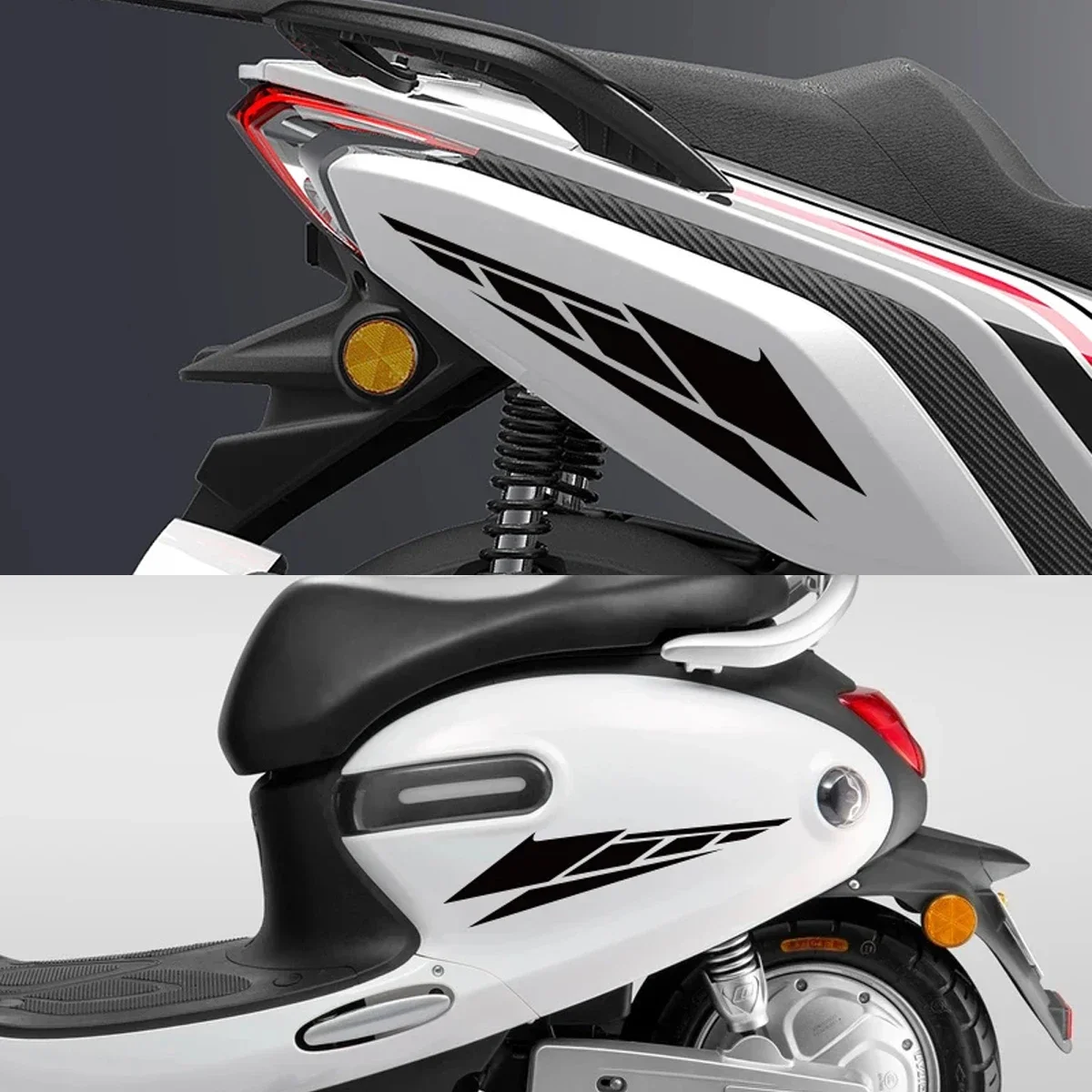 Motorcycle Front Fender Moto Side Body Head Tail Box Reflective Stickers Pegatinas Decal Accessories For YAMAHA SMAX XMAX TMAX