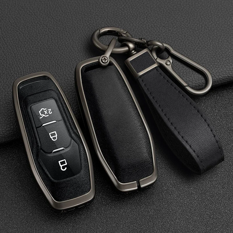 

Car Remote Key Fob Shell Cover Case Keychain For Ford F-150 Mondeo Galaxy S-Max Explorer Ranger 2015 2016 2017 2018