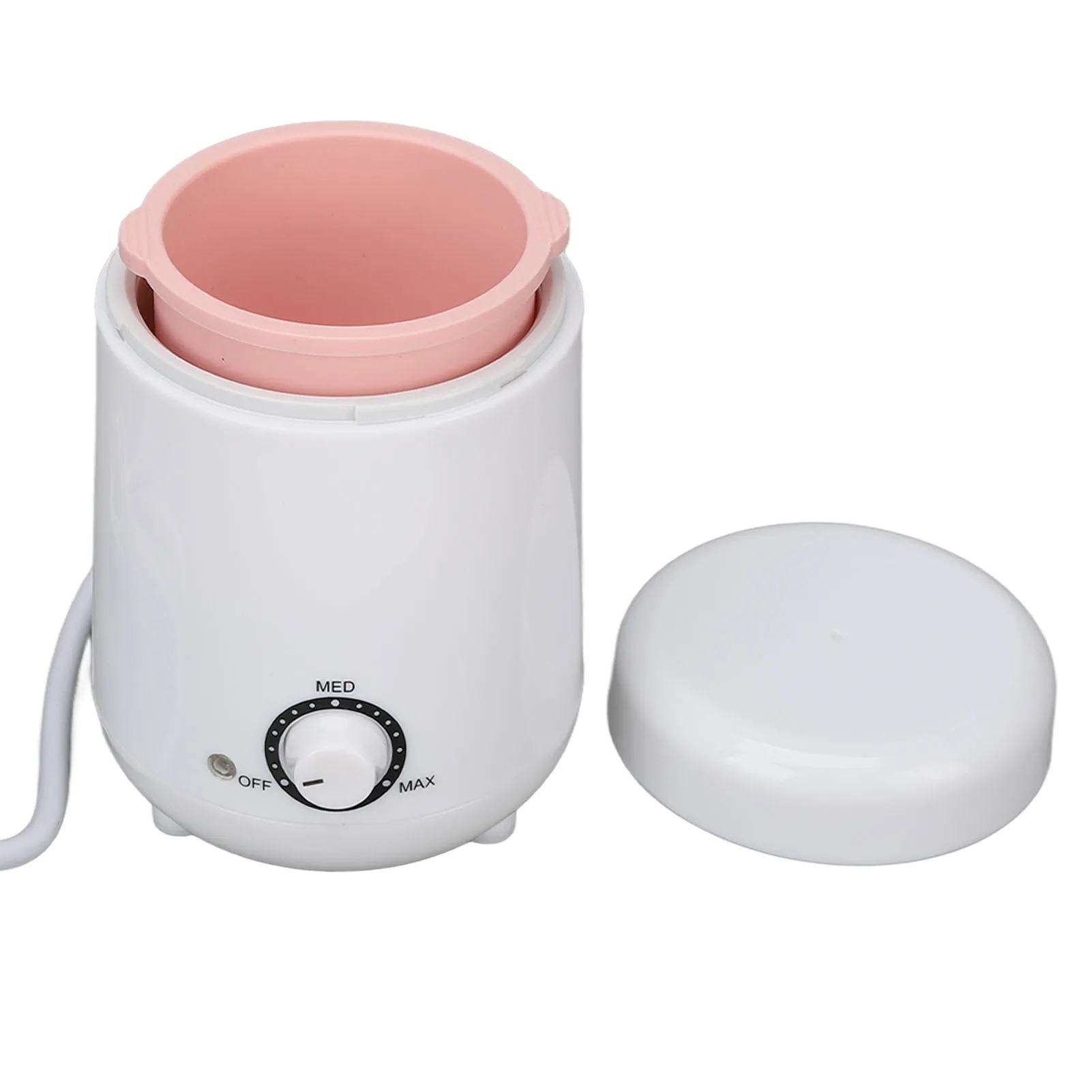 Electric Wax Heater Paraffin Wax Heater Machine for Hand Hair Removal Silicone Inner 250CC Adjustable Wax Warmer